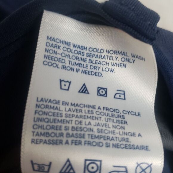 Land's End Women's Small Navy Blue Chino Pants - Picture 15 of 16